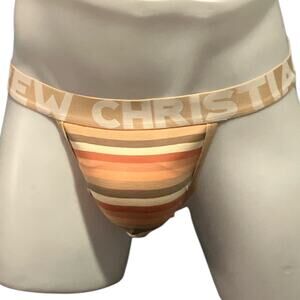 Andrew Christian Coachella Stripe Jock Multicolor Medium